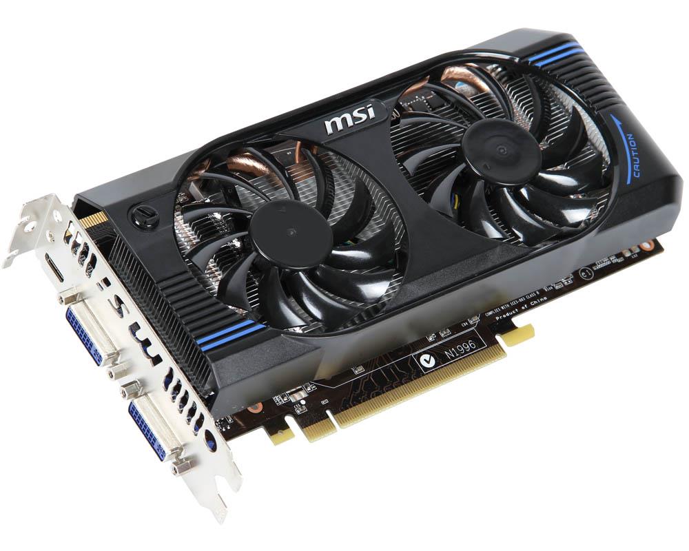 N560GTX-M2D1GD5 | MSI Nvidia GeForce GTX 560 1GB GDDR5 256-Bit PCI Express 2.0 x16 Video Graphics Card