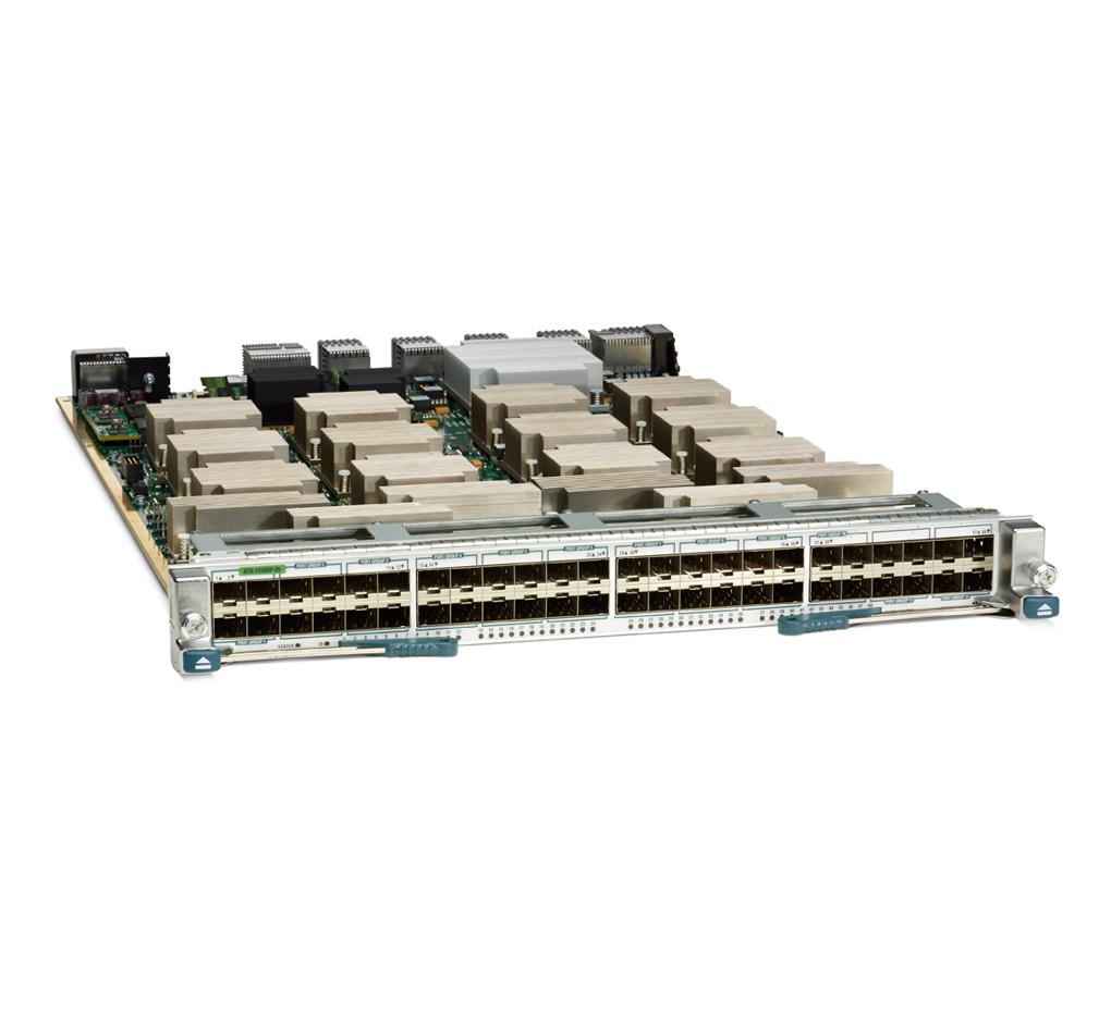 N7K-F248XP-25E | Cisco Nexus 7000 Enhanced F2-Series Fibre 1 and 10 Gigabit Ethernet Module L3 Switch 48 1/10 Gigabit SFP+-Ports