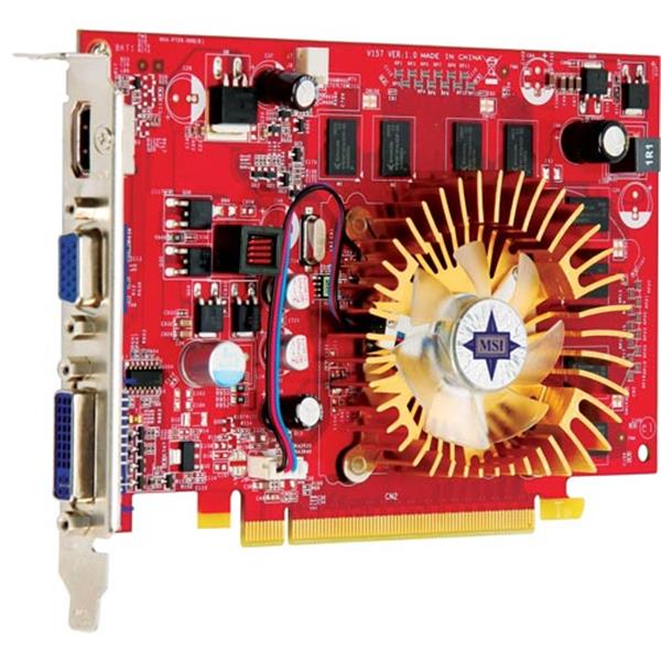 N9500GT-MD1G-0C/D2 | MSI GeForce 9500GT 1GB 128-Bit GDDR2 PCI Express 2 x16 DVI/ HDMI/ D-Sub HDCP Ready Video Graphics Card