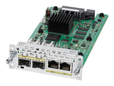 NIM-2GE-CU-SFP | Cisco WAN Network Interface Module Expansion Module Combo Gigabit SFP X 2 for Cisco 4451-X