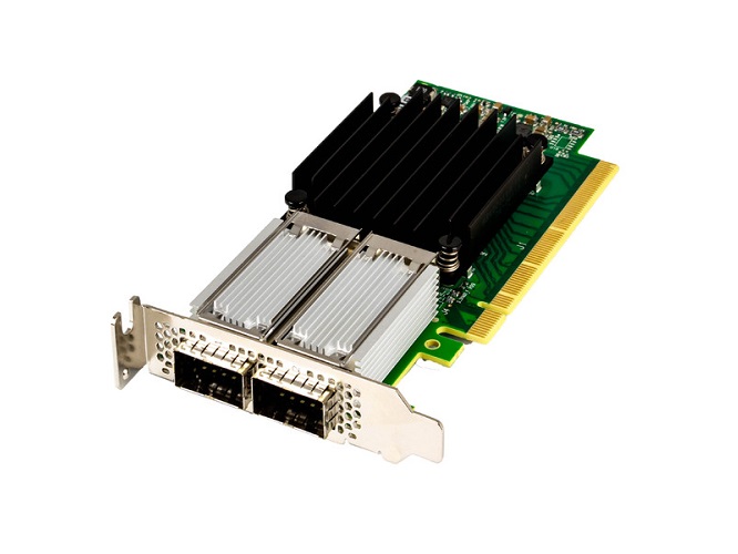 NNJ2M | Dell Mellanox ConnectX-4 Dual Port 100 Gigabit PCI Express Full Height Ethernet Server Adapter for PowerEdge R630 / R370