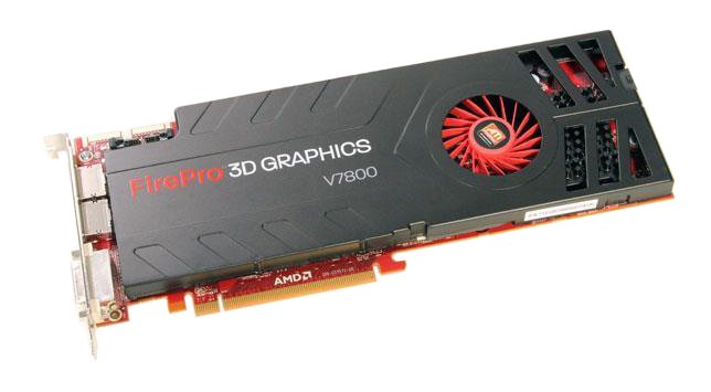 PC0T4 | Dell 2GB ATI FirePro V7800 PCI-e X16 1x DVI + 2 Dis Video Graphics Card