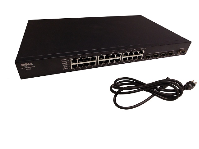 PCT5324 | Dell PowerConnect 5324 24 Port Gigabit Ethernet Switch