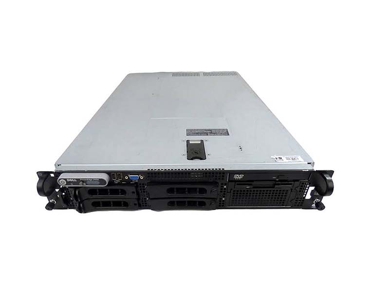 PE2950 | Dell PowerEdge 2950 Intel 5000X Chipset Xeon 1.6GHz CPU 2GB RDRAM 2U Rack-Mountable Server