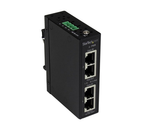 POEINJ2GI | StarTech 2-Port Gigabit POE+ Power Over Ethernet Injector POEINJ2GI | StarTech 2-Port Gigabit POE+ Power Over Ethernet Injector