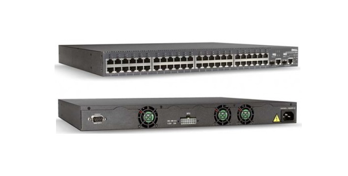 PowerConnect3348 | Dell PowerConnect 3348 48-Port Managed 10/100 Switch with Rack Ears