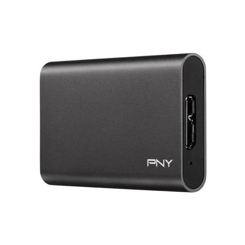 PSD1CS1050-240-FFS | PNY Elite 240GB USB 3 External Solid State Drive (SSD) (Black)