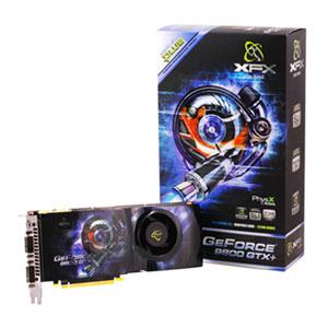 PV-T98W-YDDU | XFX nVidia GeForce 9800GTX+ 512MB PCI Express Dual DVI/ HDCP Video Graphics Card