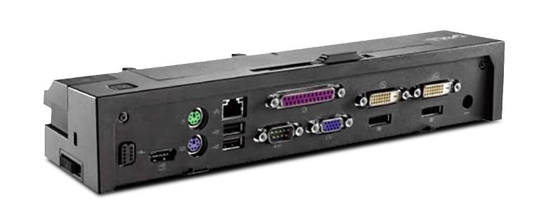 PW380 | Dell Port Replicator without AC Adapter for Latitude E-Family Precision Mobile Workstations