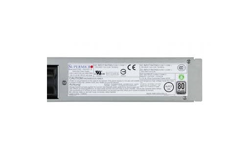 PWS-407P-1R | Supermicro 400-Watt Redundant 1U Power Supply