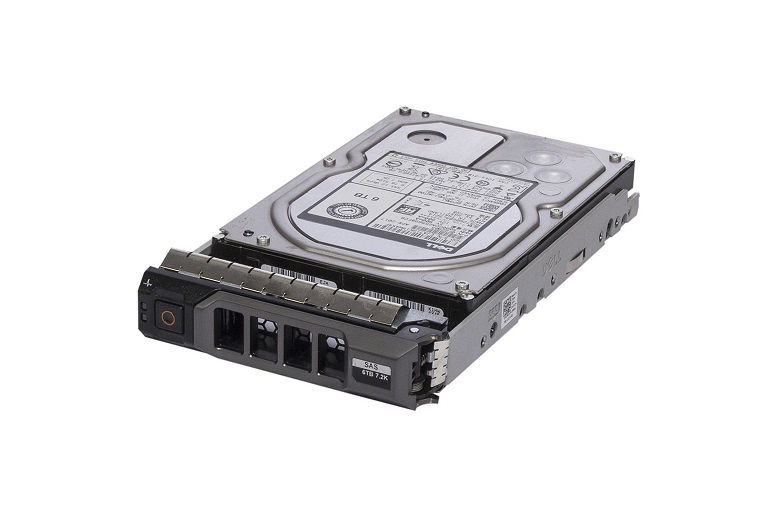 PYM8J | Dell 6TB 7200RPM SAS 12Gb/s 128MB Cache 512e 3.5-inch Hot-pluggable Hard Drive for PowerEdge Server
