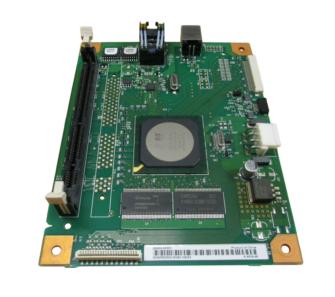 Q596660001R | HP Main Logic Formatter Board Assembly for Color LaserJet 2605 Series Printer