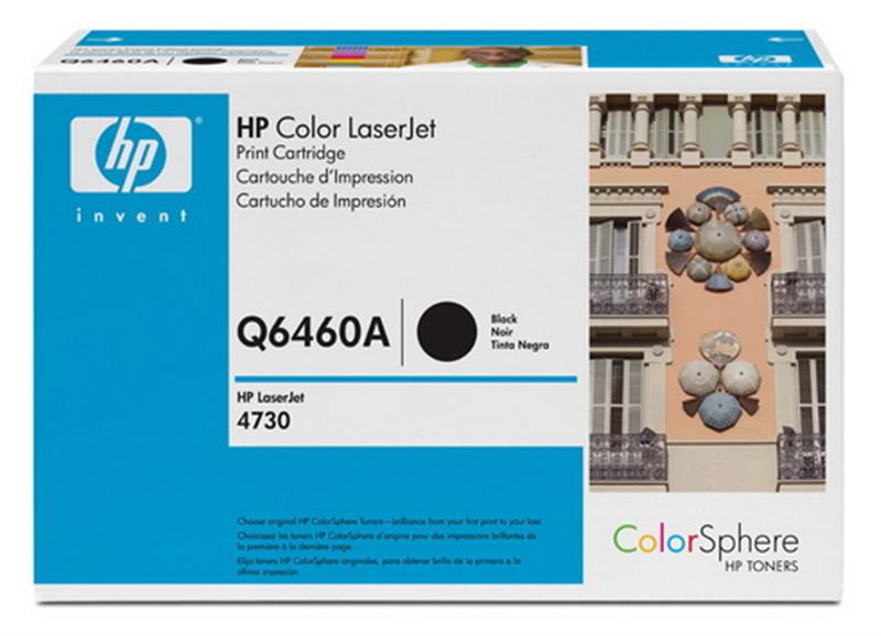 Q6460A | HP Toner Cartridge (Black) for Color LaserJet 4730 Series Printer