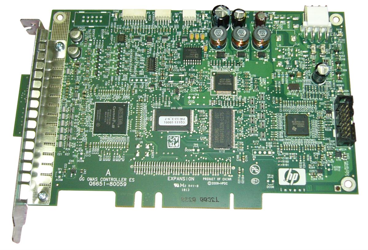 Q6651-80059 | HP Optical Media Advance Sensor (OMAS) Controller Card for Designjet Z6100 / T7100 Printer