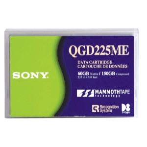 QGD225ME | Sony SmartClean 225ME Mammoth-2 Data Cartridge - Mammoth Mammoth-2 - 60GB (Native) / 150GB (Compressed) - 1 Pack