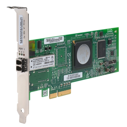 QLE2460-CK | QLogic 4GB Single Channel PCI-Express X4 Low-profile Fibre Channel Host Bus Adapter with Standard Bracket Card Only