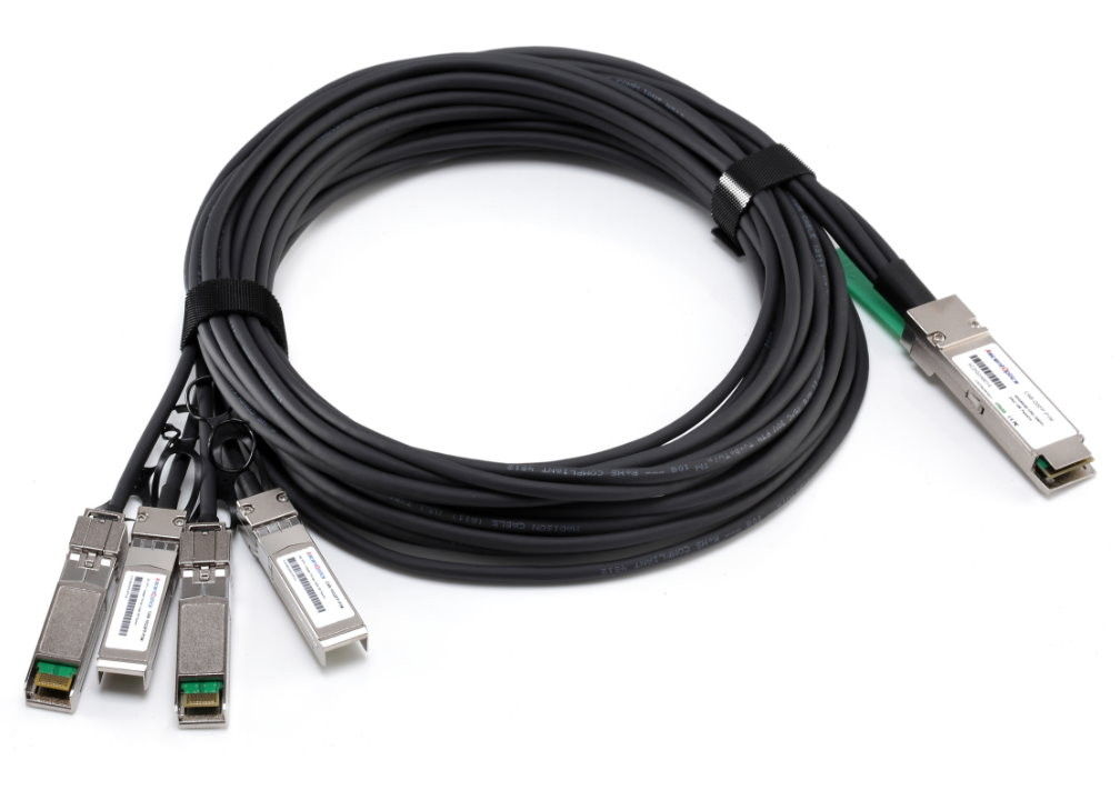 QSFP-4SFP10G-CU5M= | Cisco Direct Attach Breakout Cable Network Cable 16.4 ft Gray