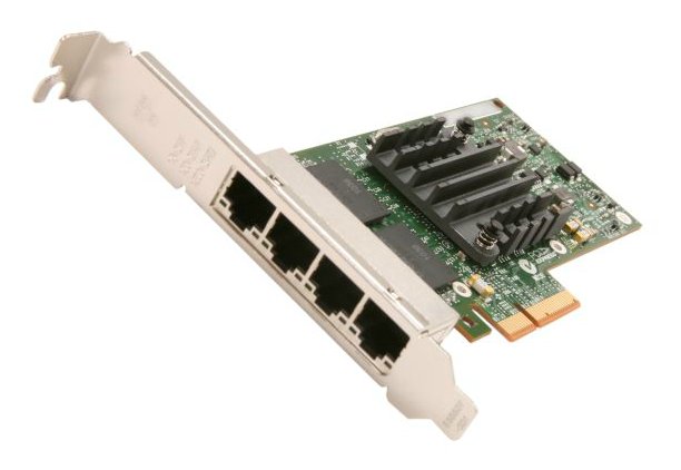 D90972 | HP NC364T PCI-Express Quad Port 10/100/1000Base-T Gigabit Ethernet Network Interface Card (NIC)