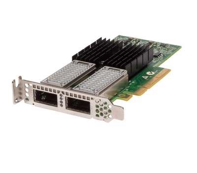 R3F0N | Dell CX324A ConnectX-3 Dual Port QDR 40GbE QSFP+ PCI-E Adapter