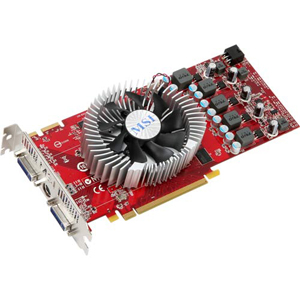 R4830-T2D1G | MSI Radeon HD4830 OC 1GB DDR3 2DVI PCI-Express Video Graphics Card