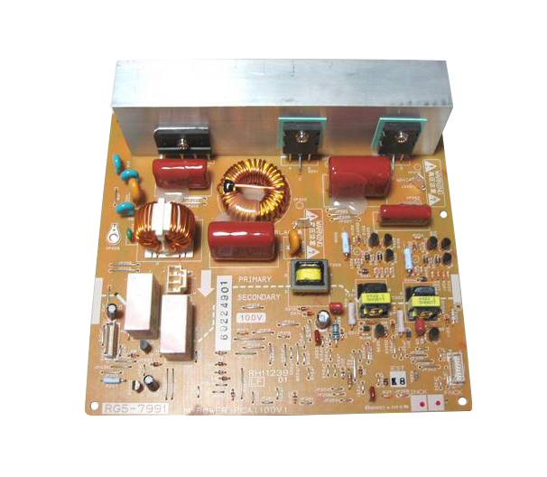 RG5-7991-000CN | HP Fuser Power Supply PC Board Assembly 110-127volt for Color LaserJet 5500/5550 Printer