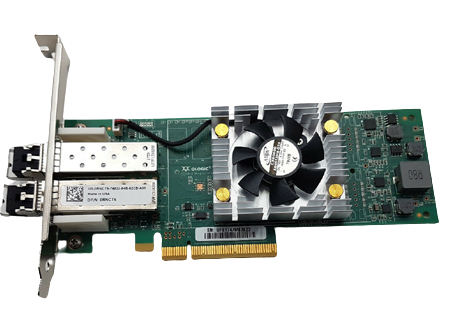 RNCT6 | Dell SANblade 16GB PCI Express Dual Port Fibre Channel Host Bus Adapter with Full-Height Bracket
