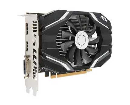 RX4602GOC | MSI AMD Radeon RX 460 2GB GDDR5 128-Bit PCI Express 3.0 x16 Video Graphics Card