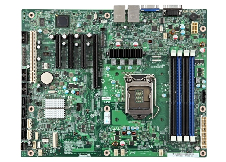 S1200BTLR | Intel Chipset C204 LGA-1155 32GB DDR3-1066MHz ATX Server Motherboard