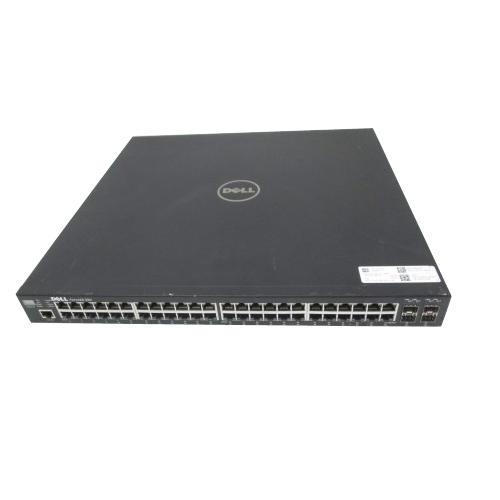 S50-01-GE-48T-AC-2 | Dell/Force10 Networks 48-Ports 10/100/1000BASE-T Chassis with 4 SFP-Ports, 2 Modular Slots, 1 AC+ 1 DC Power Supply