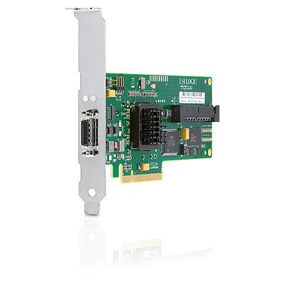 SAS3442E-HP | HP SC44GE PCI-E X8 2.5Gb/s Eight SAS 3Gb/s Physical Links Host Bus Adapter with Short Bracket