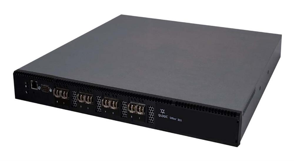 SB3810-08A8 | QLogic  SANBox SB3810-0808 8 Port 8GB FC Switch Enabled