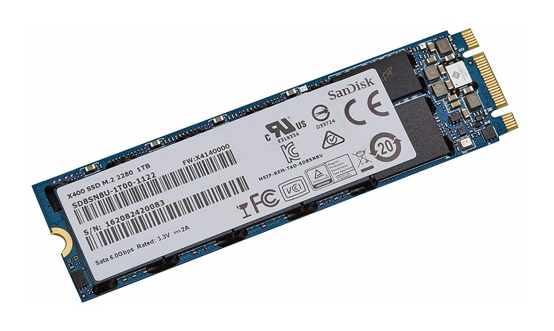 SD8SN8U-256G-1002 | SanDisk X400 Series 256GB SATA 6Gb/s M.2 2280 Solid State Drive