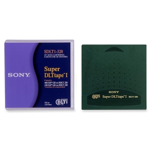 SDLT1-320 | Sony  Data Cartridge - Super DLT - 160GB (Native) / 320GB (Compressed) - 1 Pack