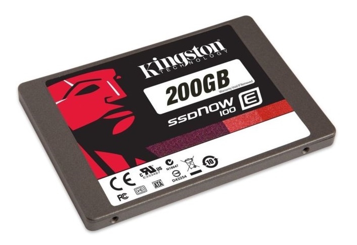 SE100S37/200G | Kingston E100 Enterprise 200GB SATA 6Gb/s Self-Encrypted 2.5-inch Solid State Drive
