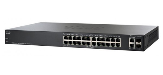 SG250-26-K9 | Cisco Small Business SG250-26 Managed Switch 24 Ethernet-Ports and 2 Combo Gigabit SFP-Ports