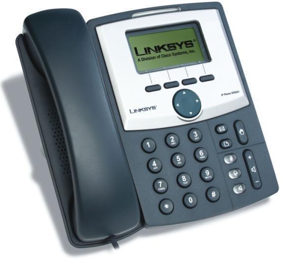 SPA962 | Linksys LinkSys 6-Line 2-Ethernet Port Switch PoE and Color Display IP Telephone