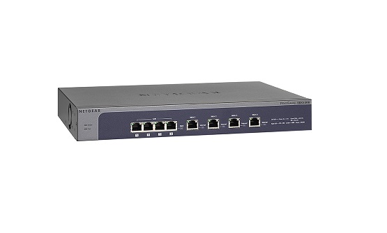 SRX5308-100NAS | Netgear Prosafe SRX5308 230V Quad Port 10/100/1000Base-T Gigabit Ethernet SSL VPN Firewall Router