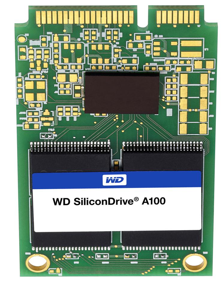 SSD-M0004SC-7100 | Western Digital SiliconDrive A100 4GB mSATA 3Gbps Hot Swap SLC Solid State Drive