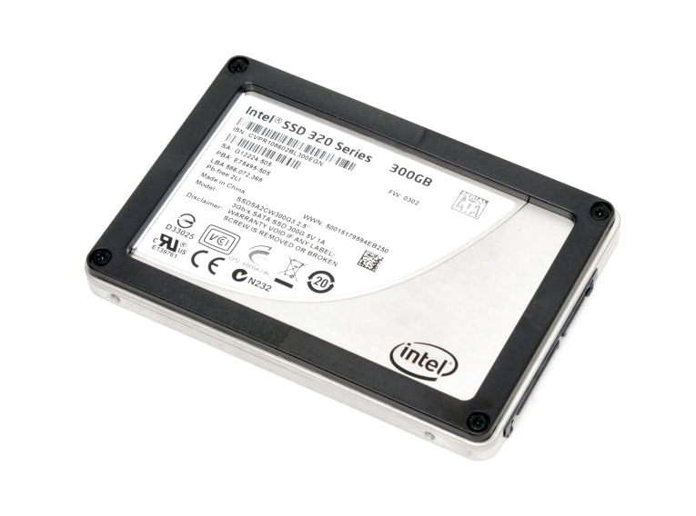 SSDSA2CW300G3 | Intel 320 Series 300GB SATA 3Gbps 2.5-inch MLC Solid State Drive
