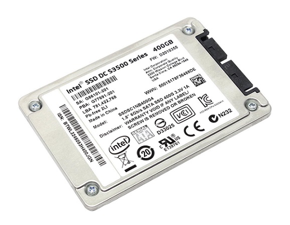 SSDSC1NB400G401 | Intel DC S3500 Series 400GB SATA 6Gbps 1.8-inch MLC Solid State Drive