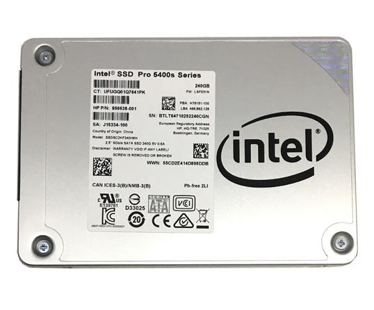 SSDSC2KF240H6H | Intel Pro 5400S Series 240GB TLC SATA 6GB/s 2.5-inch Solid State Drive