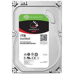 ST1000VN002 | Seagate IronWolf NAS 1TB 5900RPM SATA 6Gb/s 64MB Cache 3.5-inch Internal Hard Drive
