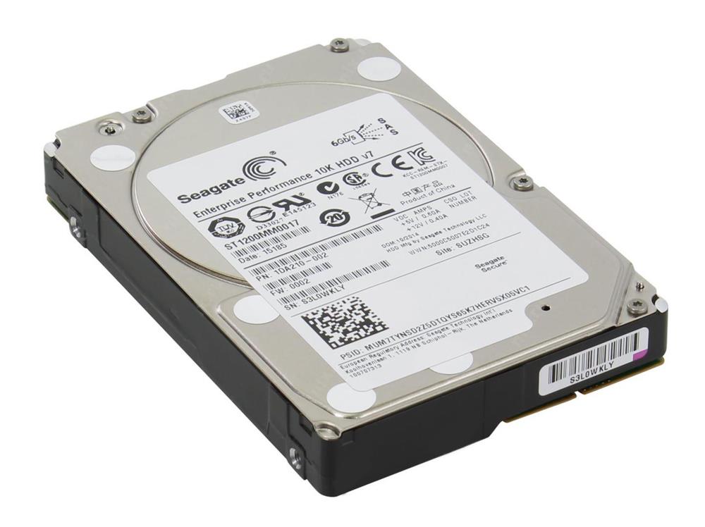 ST1200MM0017 | Seagate 1TB 10000RPM SAS 6 Gbps 2.5 64MB Cache Enterprise Hard Drive
