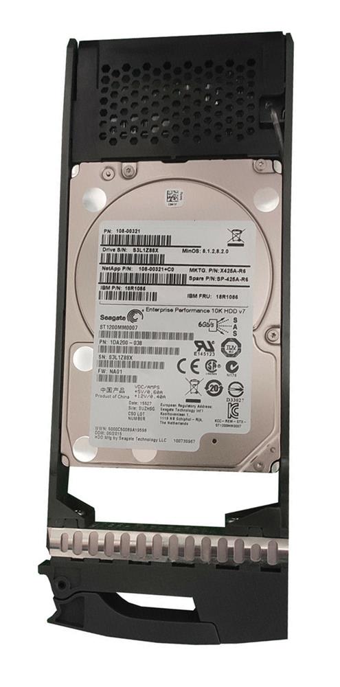 ST1200MM007 | Seagate Enterprise Performance 10K 1.2TB 10000RPM SAS 6Gbps 64MB Cache 2.5-inch Internal Hard Drive