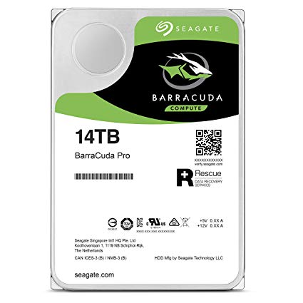 ST14000DM001 | Seagate Barracuda Pro 14TB 7200RPM SATA 6Gb/s 256MB Cache 3.5-inch Internal Hard Drive