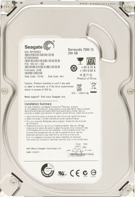 ST250DM000 | Seagate Barracuda 250GB 7200RPM SATA 6Gb/s 16MB Cache 3.5-inch Internal Hard Drive