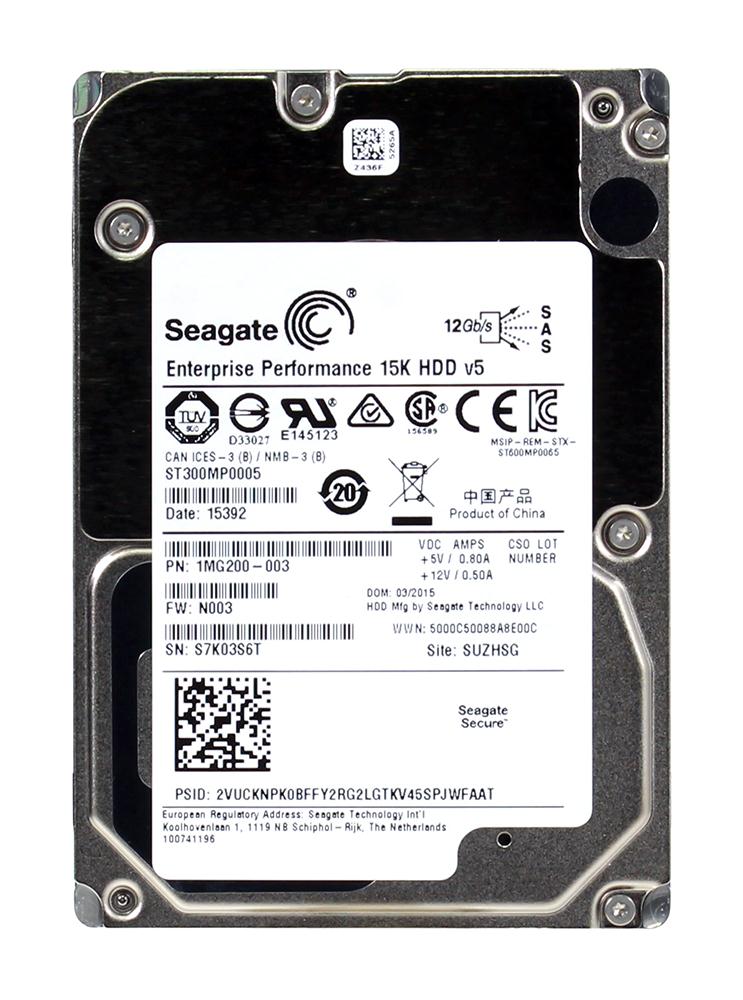 ST300MP0005 | Seagate 300GB 15000RPM SAS 12 Gbps 2.5 128MB Cache Hard Drive