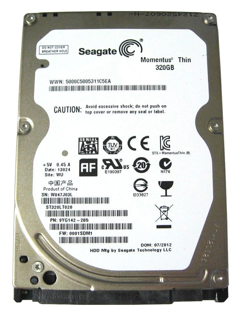 ST320LT020 | Seagate 320GB 5400RPM SATA Gbps 2.5 16MB Cache Momentus Hard Drive