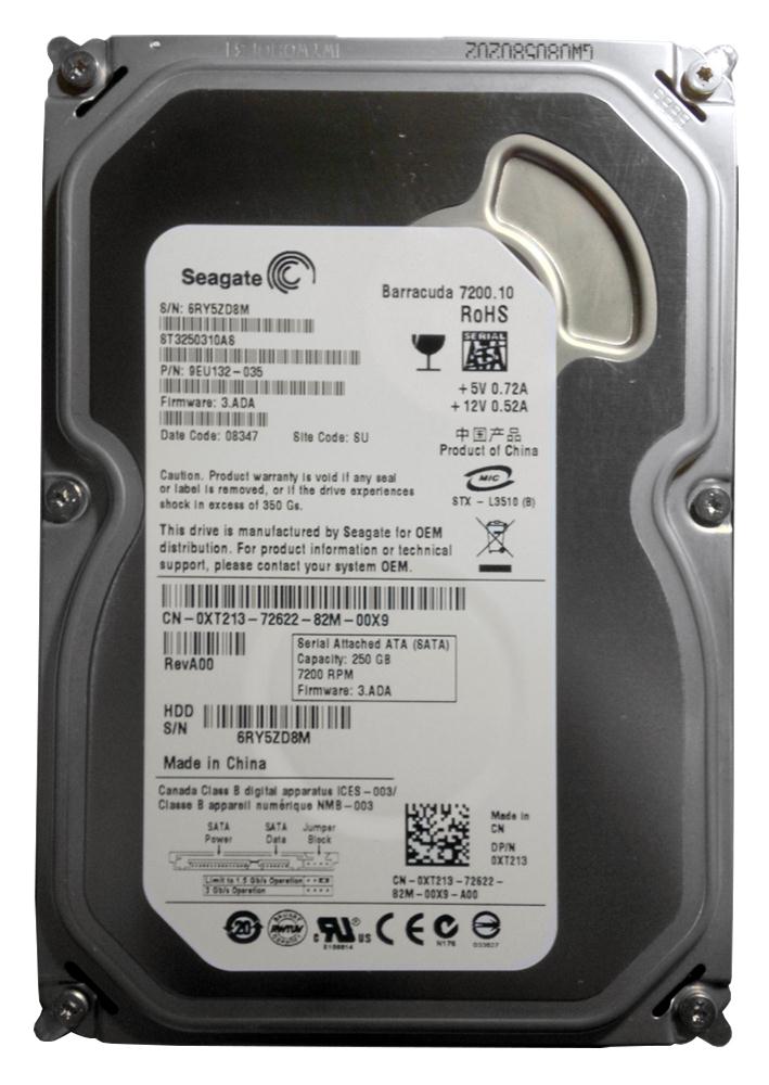 ST3250310AS | Seagate 250GB 7200RPM SATA Gbps 3.5 8MB Cache Barracuda Hard Drive