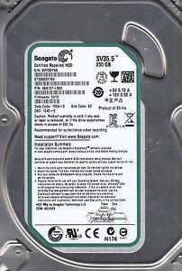ST3250311SV | Seagate SV35.5 Series 250GB 7200RPM SATA 3Gb/s 8MB Cache 3.5-inch Internal Hard Drive